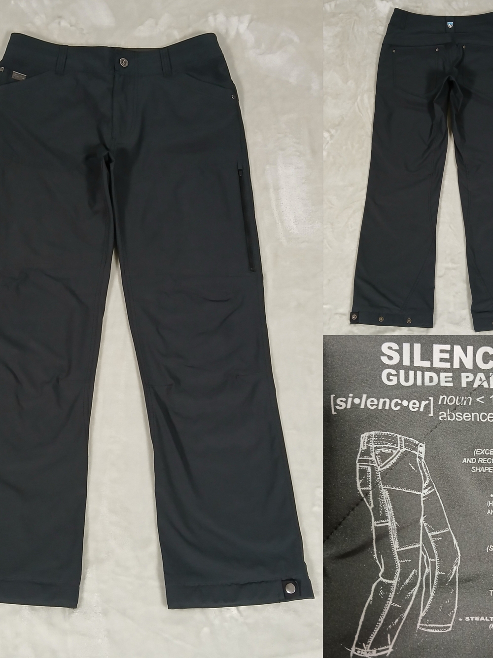 Kuhl Silencr Ripstop Pants 32x32 Men's Cargo Hiking Outdoor